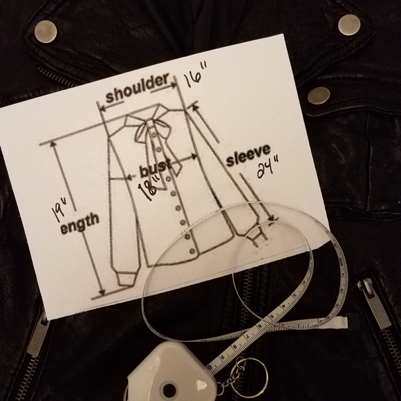 Bebe genuine leather moto jacket, size M - Picture 3 of 8